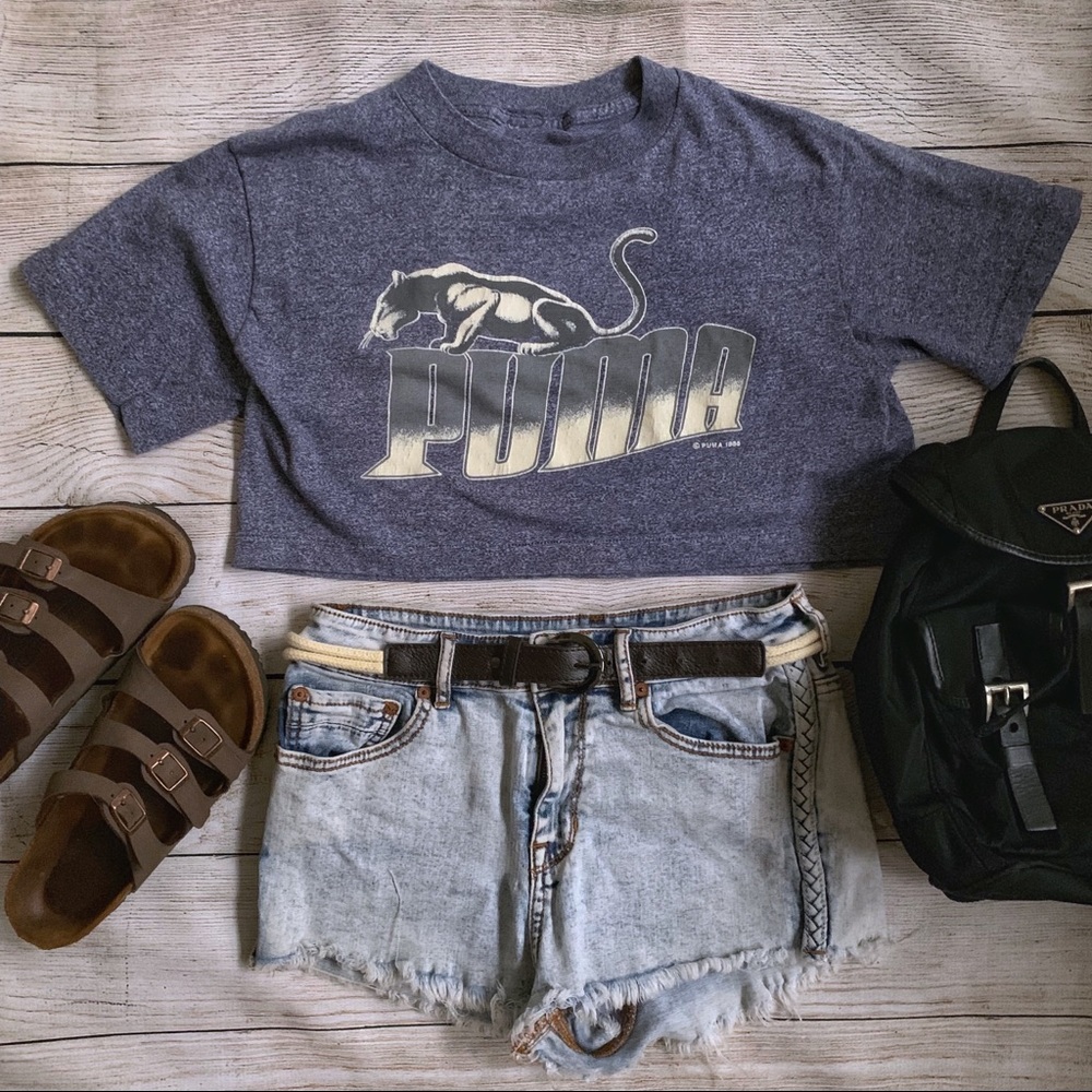 Vintage Puma crop top